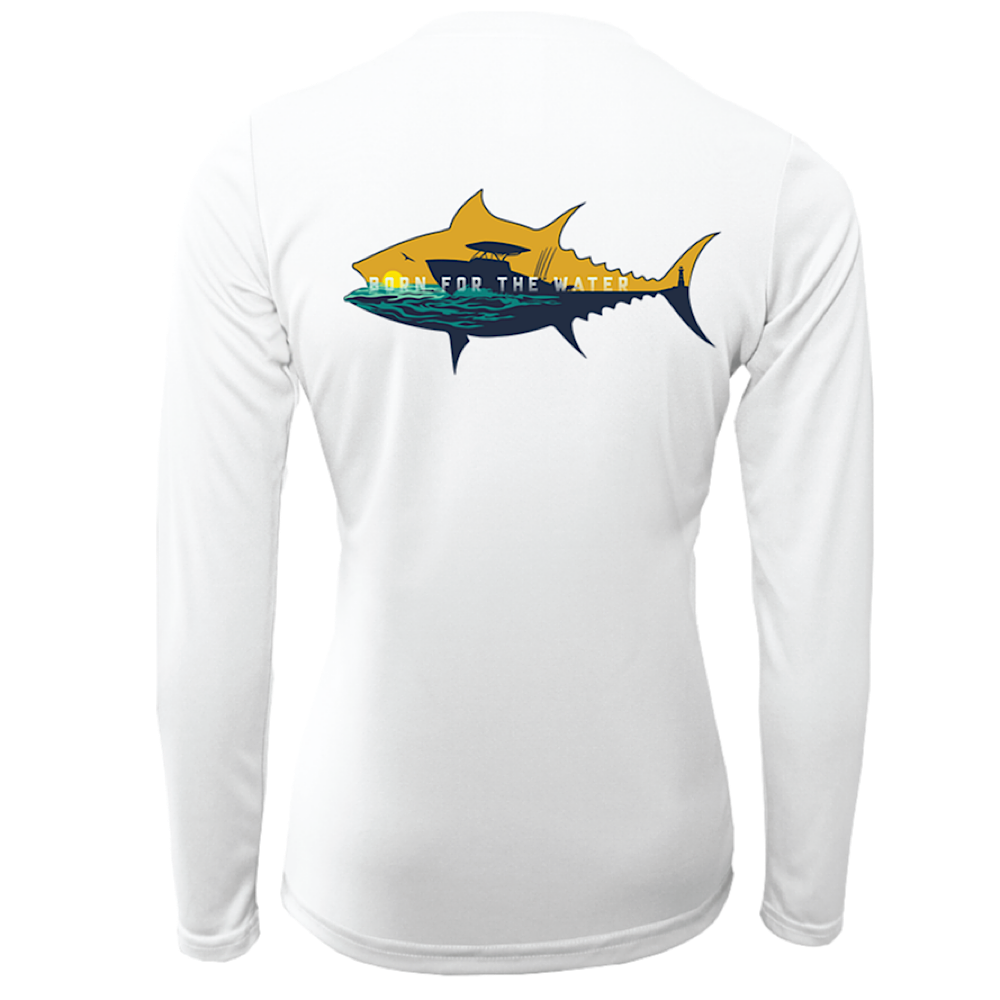 Women's Tuna V-Neck Performance Long Sleeve