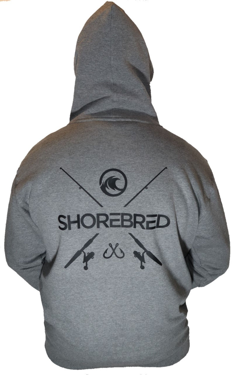 Men's Grey Heavyweight Rod Hoodie